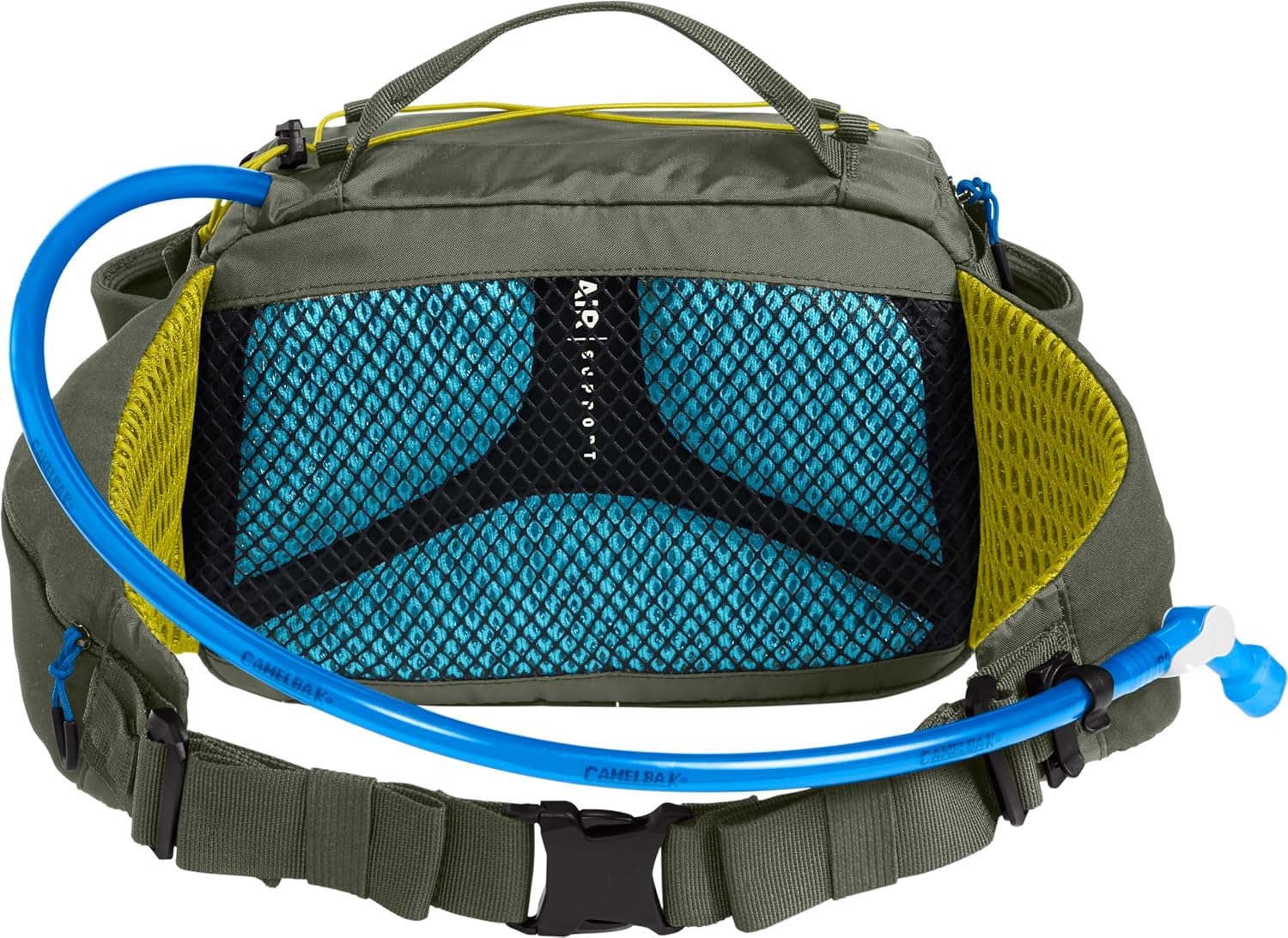 CamelBak M.U.L.E. 5 Mountain Bike Gravel Waist Belt Hydration Pack Dusty Olive, 50oz - Image 2