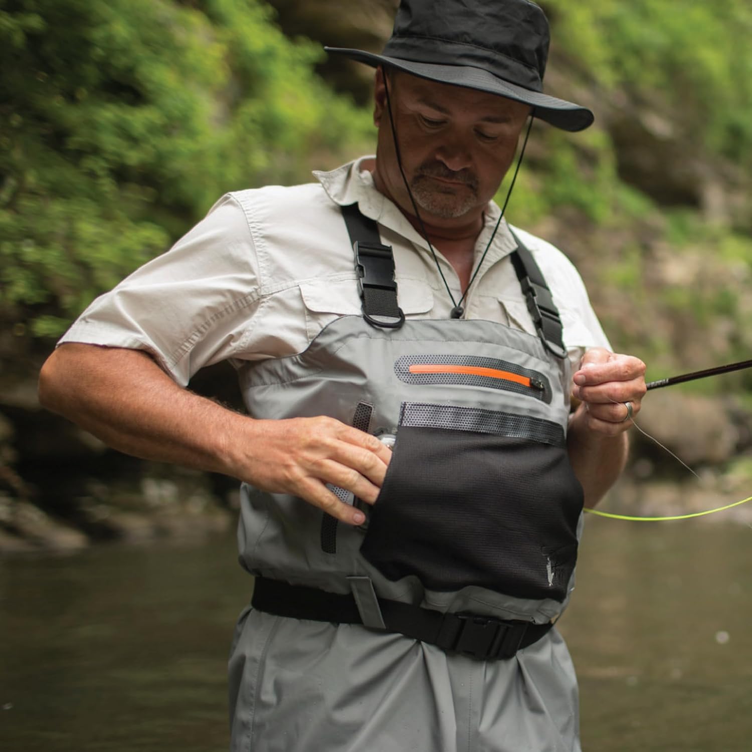 FROGG TOGGS Sierran Breathable Waterproof Stockingfoot Fishing Chest Wader for Fishing - Image 7