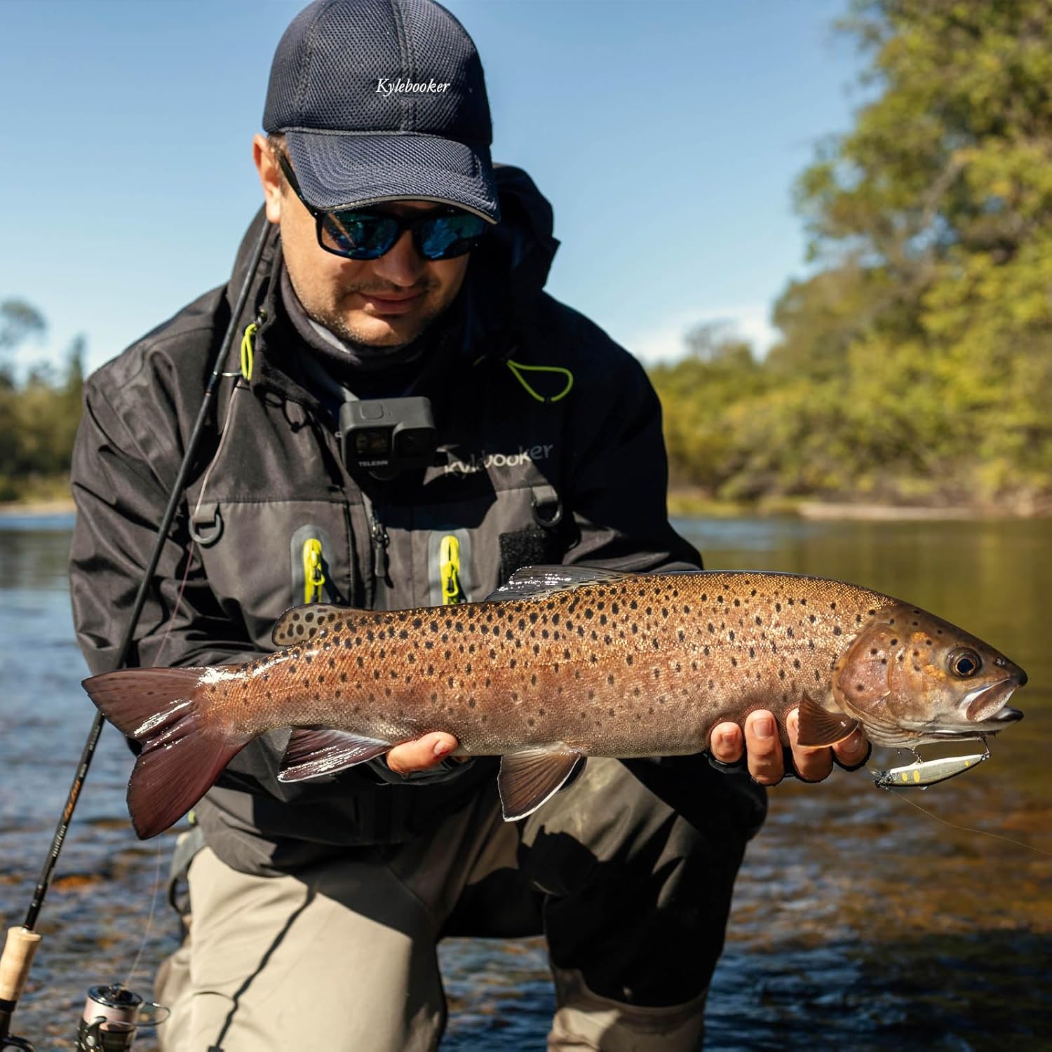 Kylebooker Breathable Stockingfoot Waist High Pant Waders KB003 - Image 6